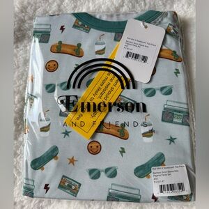 Kids Roll With It 2 Piece Pajama Set - pants & short sleeve